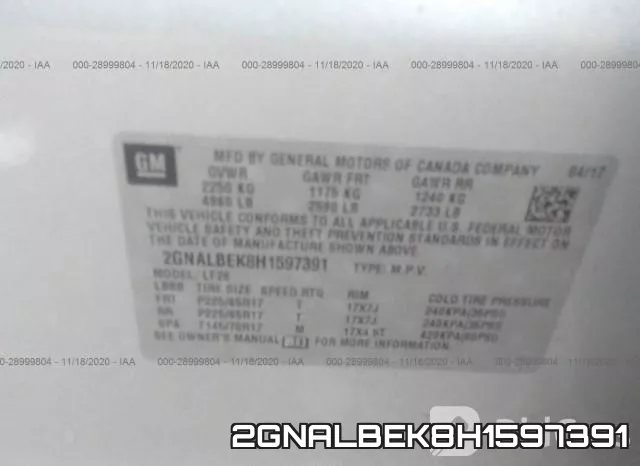 2GNALBEK8H1597391 фото 10