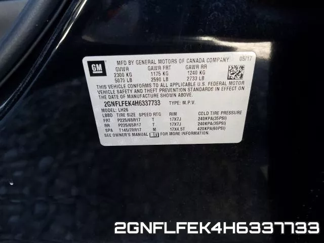 2GNFLFEK4H6337733 фото 2