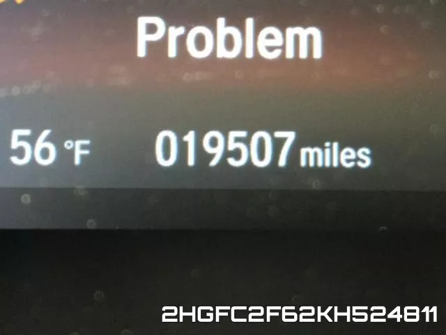 2HGFC2F62KH524811 фото 8