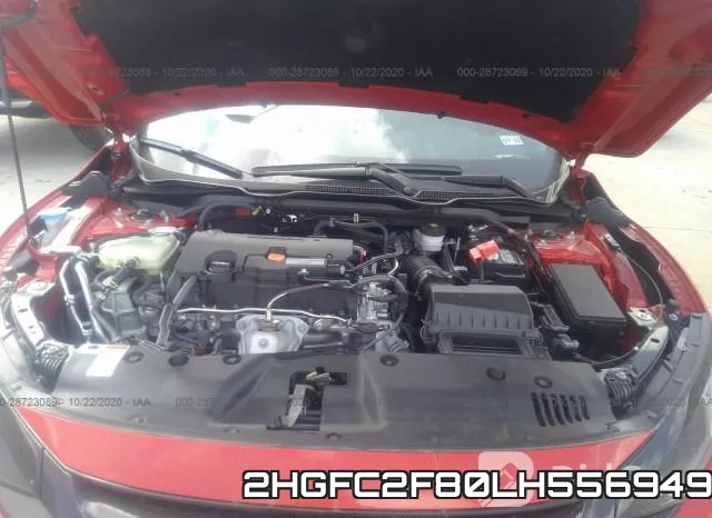 2HGFC2F80LH556949 фото 2