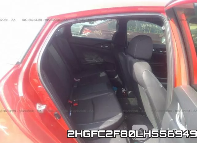 2HGFC2F80LH556949 фото 9