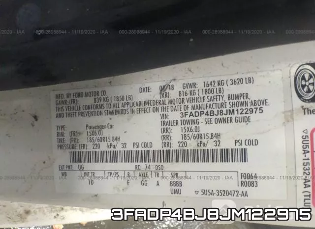 3FADP4BJ8JM122975 фото 10