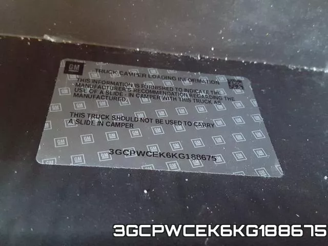 3GCPWCEK6KG188675 фото 2