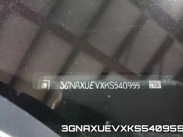 3GNAXUEVXKS540955 фото 2
