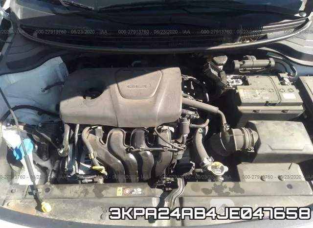 3KPA24AB4JE047658 фото 2