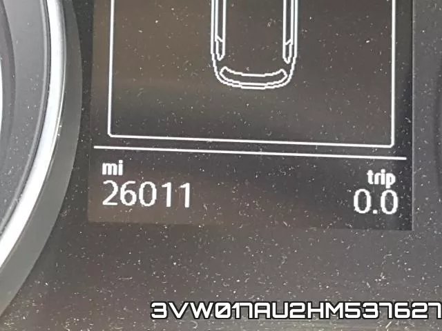 3VW017AU2HM537627 фото 9