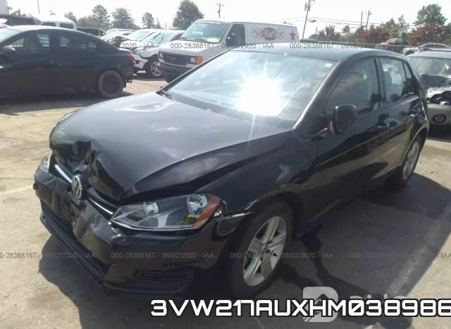 3VW217AUXHM038986 фото 3
