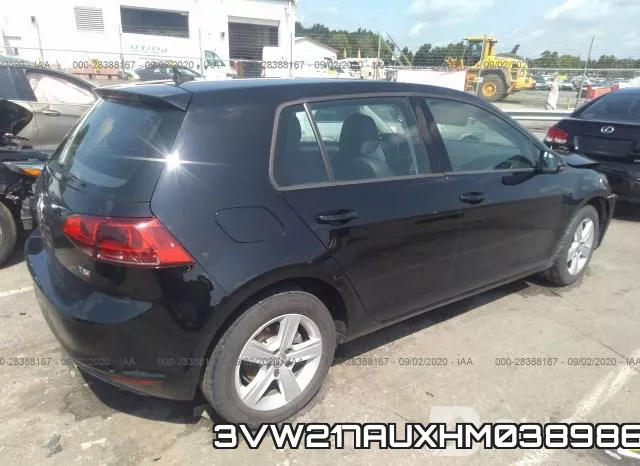 3VW217AUXHM038986 фото 4