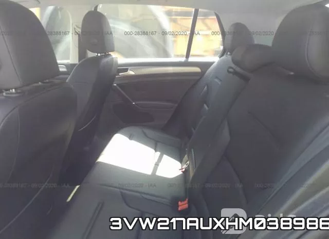 3VW217AUXHM038986 фото 8