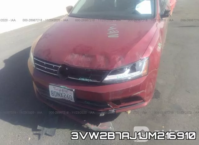 3VW2B7AJ1JM216910 фото 6