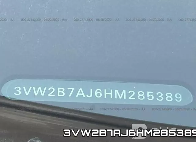 3VW2B7AJ6HM285389 фото 9