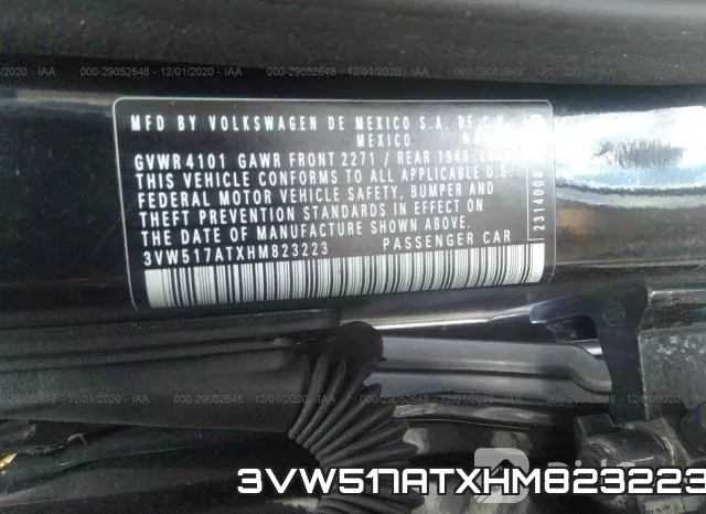3VW517ATXHM823223 фото 10