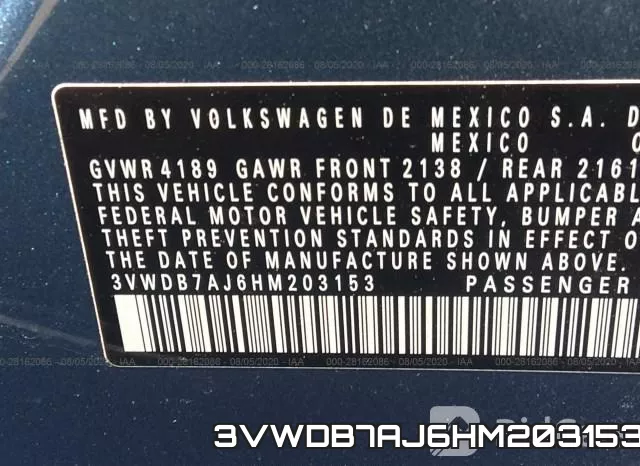 3VWDB7AJ6HM203153 фото 10