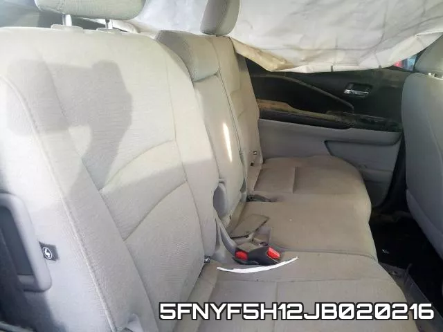 5FNYF5H12JB020216 фото 7