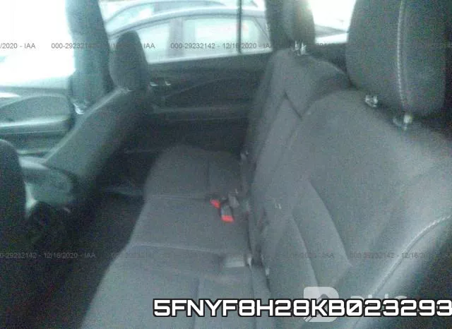 5FNYF8H28KB023293 фото 9