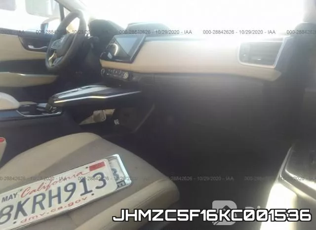 JHMZC5F16KC001536 фото 6