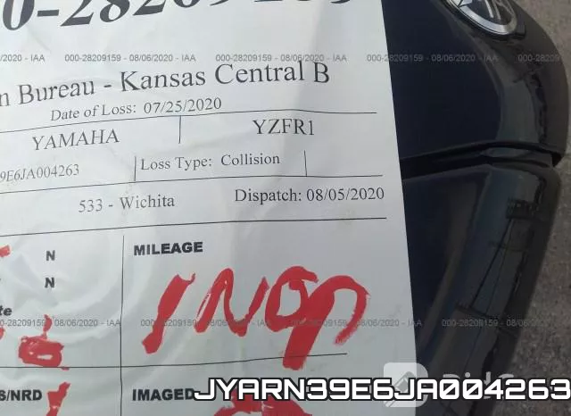 JYARN39E6JA004263 фото 8