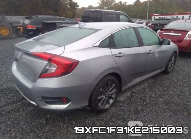 19XFC1F31KE215003 фото 5