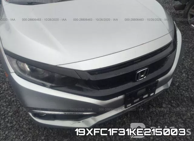 19XFC1F31KE215003 фото 7