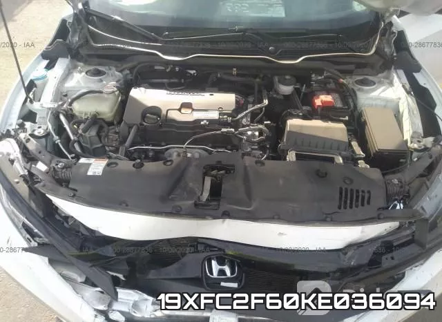 19XFC2F60KE036094 фото 2