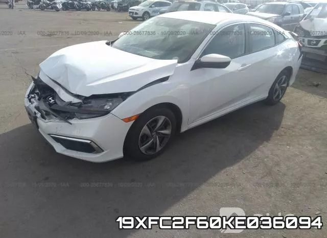 19XFC2F60KE036094 фото 3