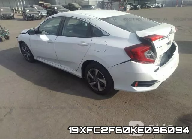 19XFC2F60KE036094 фото 4