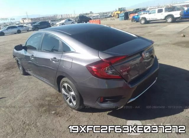 19XFC2F63KE037272 фото 4