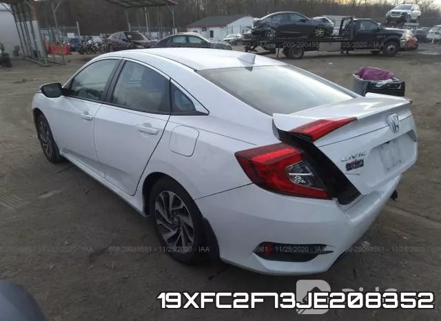 19XFC2F73JE208352 фото 4