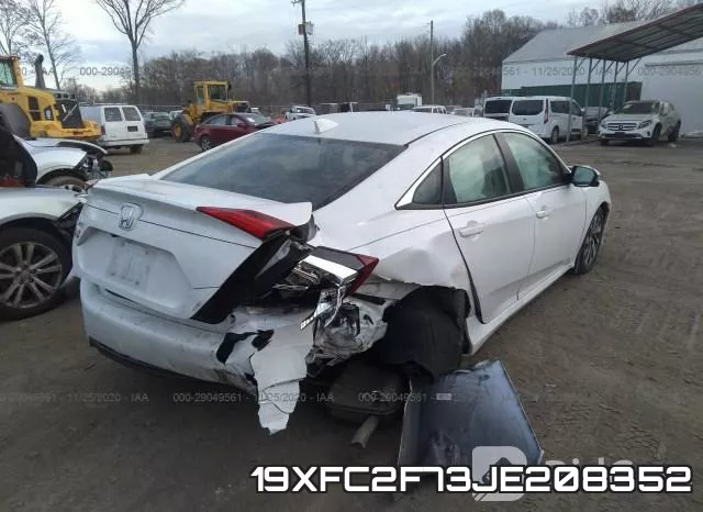 19XFC2F73JE208352 фото 5
