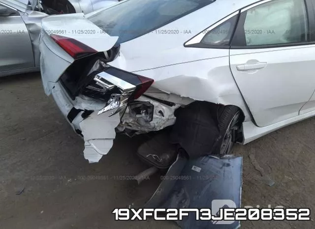 19XFC2F73JE208352 фото 7