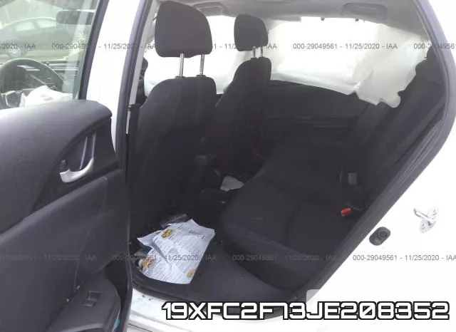 19XFC2F73JE208352 фото 9