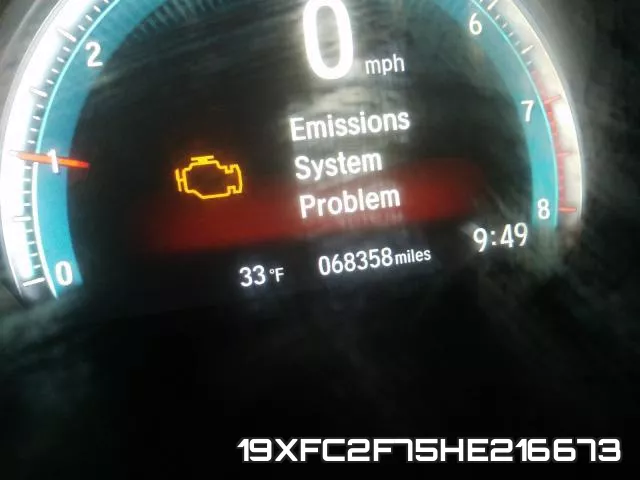 19XFC2F75HE216673 фото 9