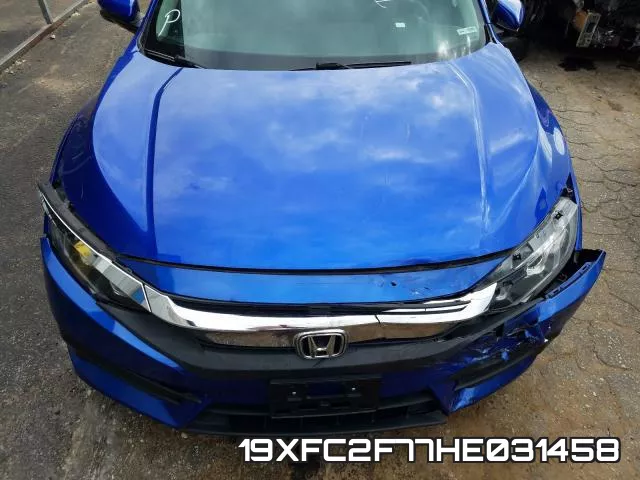 19XFC2F77HE031458 фото 8