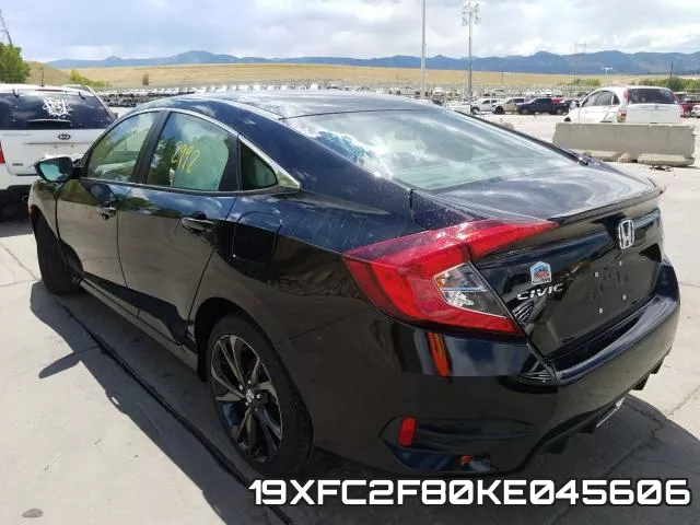 19XFC2F80KE045606 фото 4