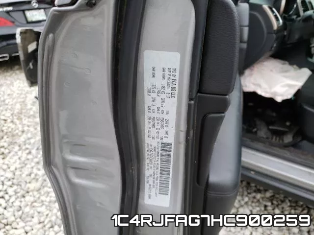 1C4RJFAG7HC900259 фото 2