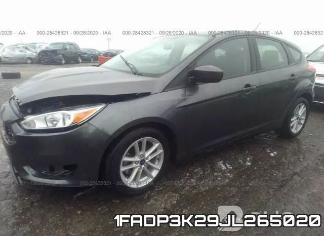 1FADP3K29JL265020 фото 3
