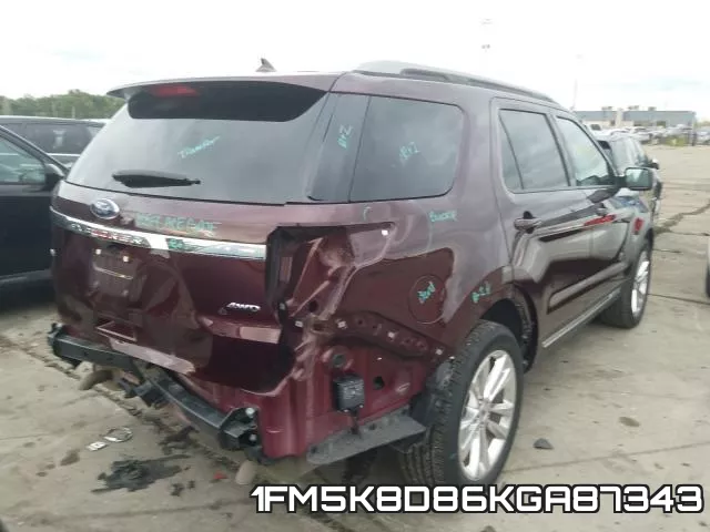 1FM5K8D86KGA87343 фото 5