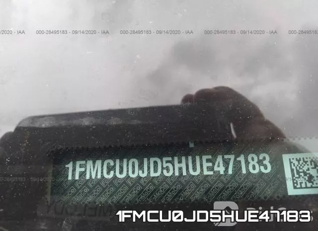 1FMCU0JD5HUE47183 фото 9