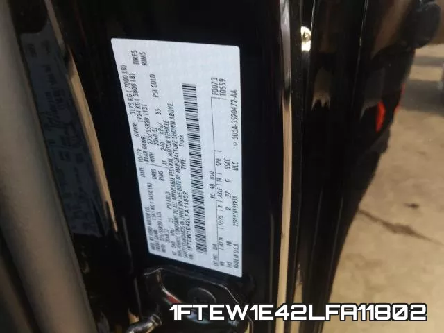 1FTEW1E42LFA11802 фото 2