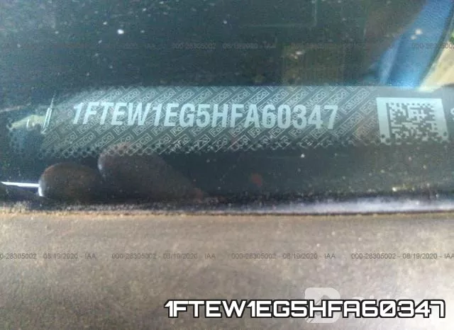 1FTEW1EG5HFA60347 фото 10