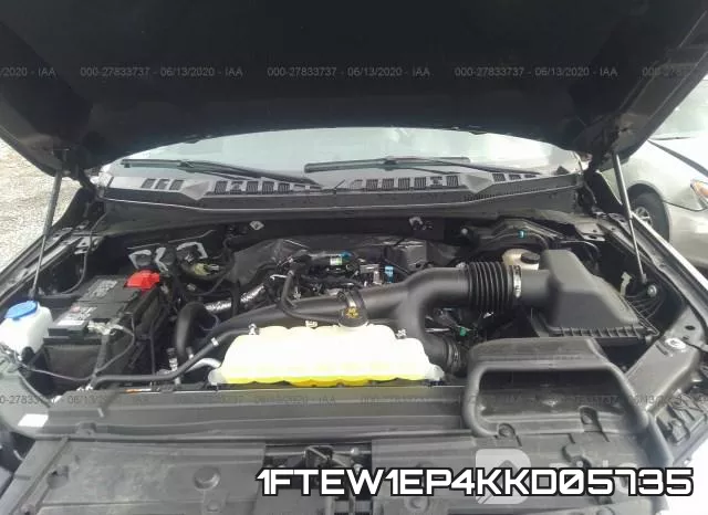 1FTEW1EP4KKD05735 фото 2