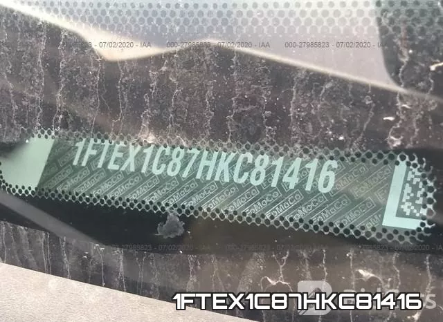 1FTEX1C87HKC81416 фото 9