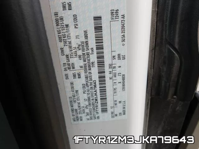 1FTYR1ZM3JKA79643 фото 2
