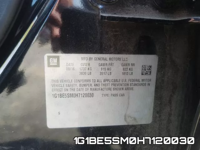 1G1BE5SM0H7120030 фото 2