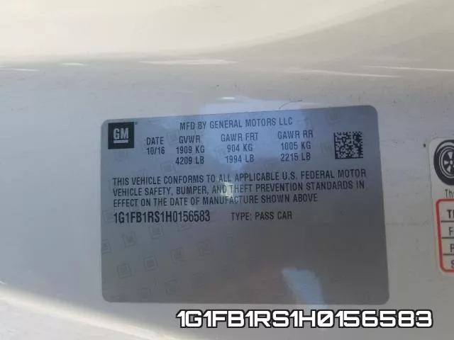 1G1FB1RS1H0156583 фото 2