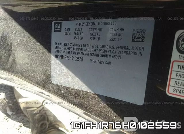 1G1FH1R76H0102559 фото 10