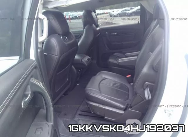 1GKKVSKD4HJ192037 фото 8