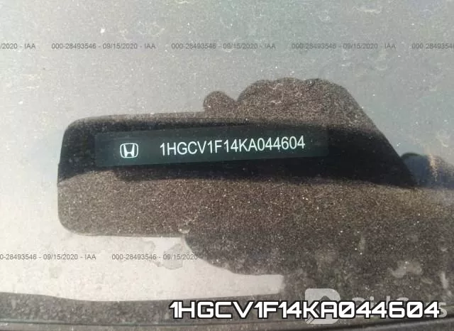 1HGCV1F14KA044604 фото 10