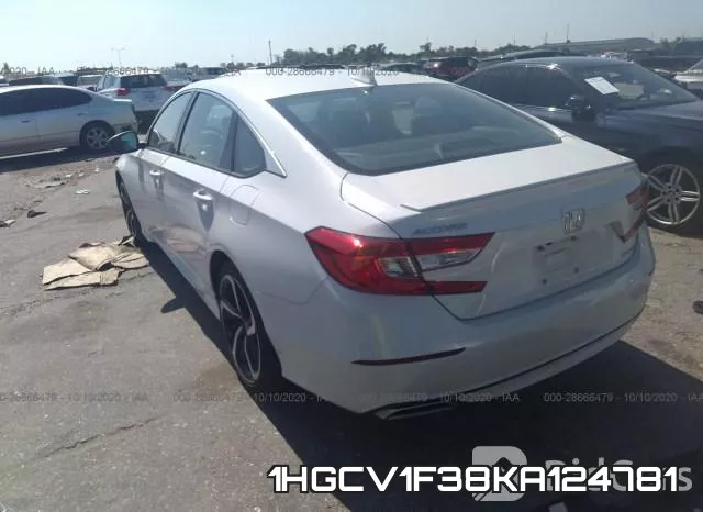 1HGCV1F38KA124781 фото 4