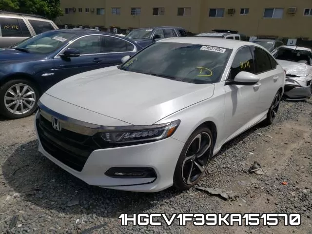 1HGCV1F39KA151570 фото 2